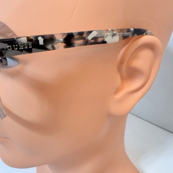 GUESS GU2674 Clear/Brown Cat Eye Optical Eyeglasses Frame 53-19-140 - Picture 6 of 10